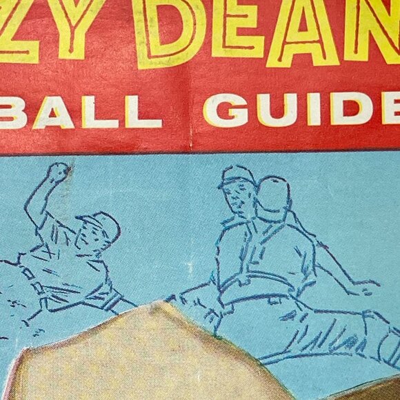 Vintage 1957 Dizzy Dean Baseball Guide With Falstaff Beer Ad - Picture 7 of 10